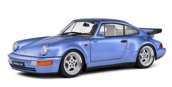 SOL1803408 - PORSCHE 911 Turbo 1990 Blue - 1