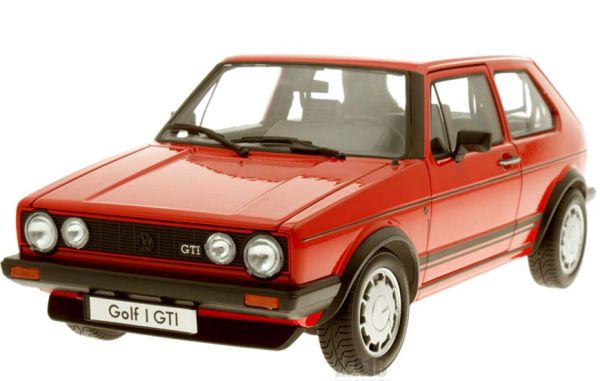 WEL18039R - VOLKSWAGEN Golf I GTI red - 1