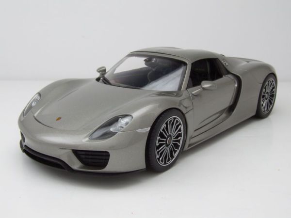 WEL18051W - PORSCHE 918 Spyder 2012 grey - 1