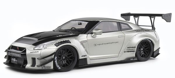 SOL1805802 - 2020 NISSAN GT-R (R35) W/ Liberty Walk Body Kit 2.0 Grey - 1