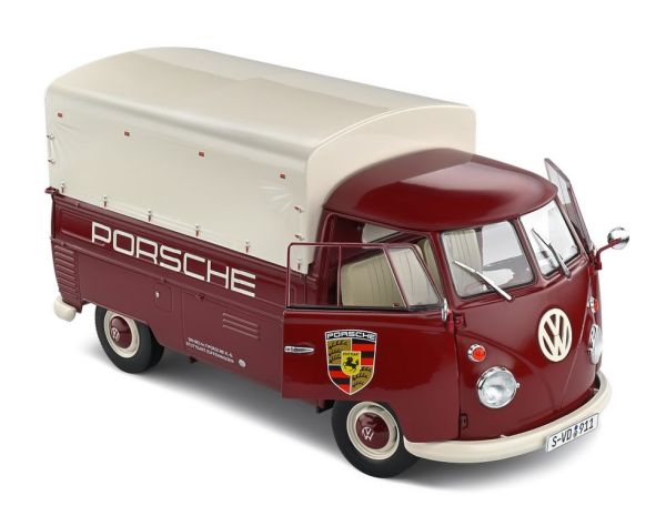 SOL1806707 - VOLKSWAGEN Type 1 Pick-up PORSCHE SERVICE 1950 rouge - 1