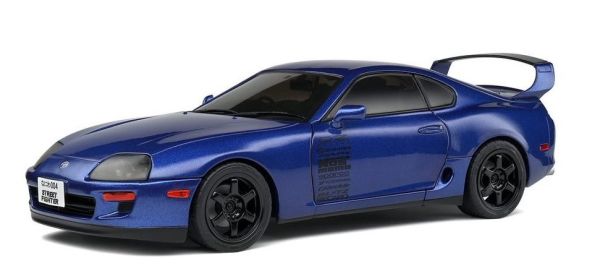 SOL1807603 - TOYOTA Supra MK4 (A80) Streefighter 1993 Blue - 1