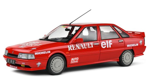 SOL1807707 - RENAULT 21 Turbo MK.1 Red - Ice Speed Record 1988 - 1