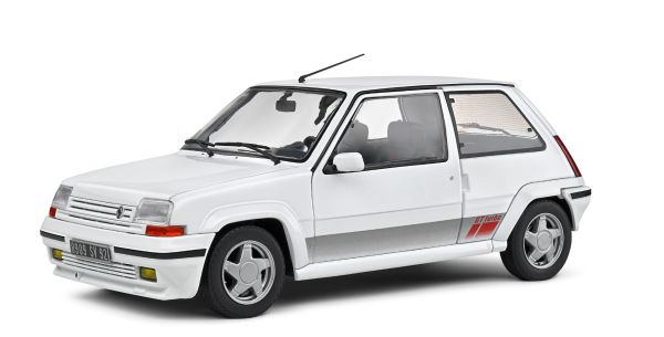 SOL1810002 - RENAULT 5 GT Turbo MK2 1989 Pearlescent White - 1