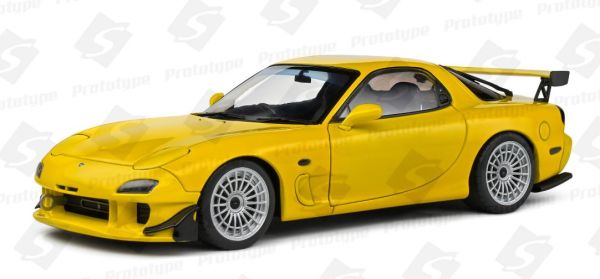 SOL1810603 - MAZDA RX7 FD3RS Streetfighters 1999 Yellow - 1