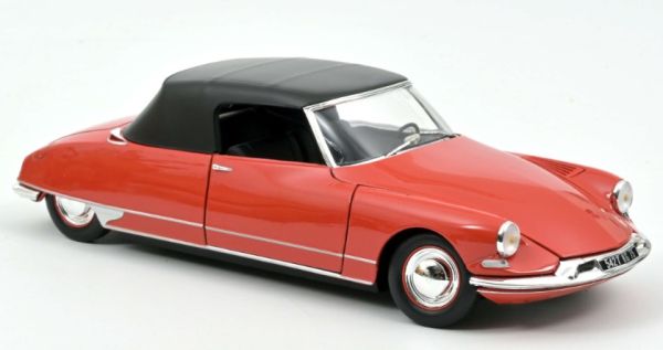 NOREV181599 - 1961 CITROEN DS 19 Cabriolet coral red - 1