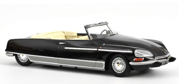 NOREV181746 - CITROEN DS 21 Palm Beach 1968 Black - 1