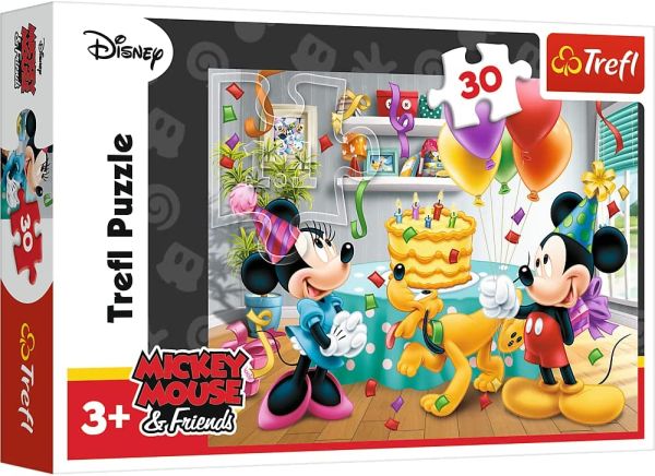 TRF18211 - 30 piece puzzle DISNEY - Mickey's birthday cake - 1