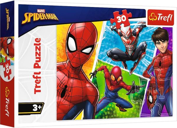 TRF18242 - 30 Piece Puzzle MARVEL - SPIDERMAN and MIGUEL - 1