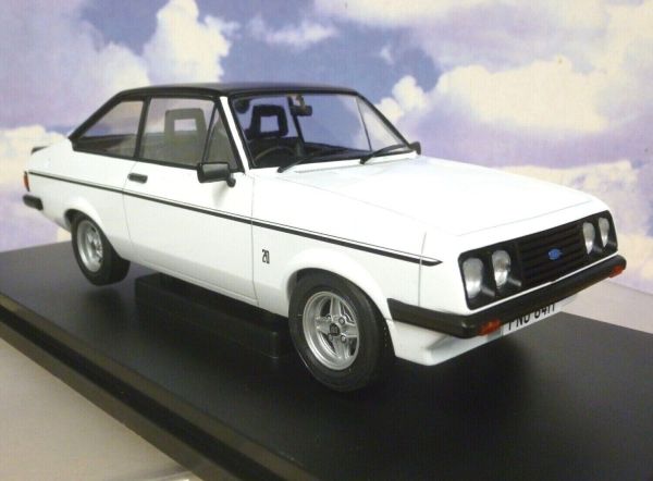 MOD18248 - FORD Escort Mk.II RS 2000 RHD 1977 White with black roof - 1