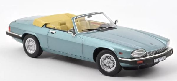 NOREV182635 - JAGUAR XJ-S 5.3 H.E. Convertible 1988 Blue metallic - 1