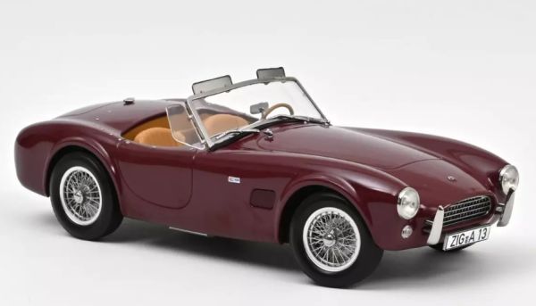 NOREV182758 - AC COBRA 289 1963 Dark red - 1