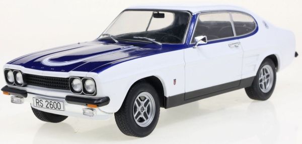 MOD18294 - 1973 FORD Capri Mk.I RS 2600 White and Blue - 1