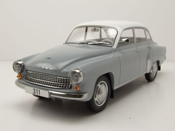 MOD18301 - WARTBURG 311 1959 Grey and white - 1