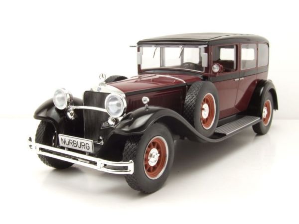 MOD18364 - MERCEDES 460/460 K W08 1928 Bordeaux and black - 1