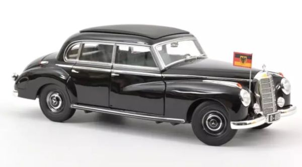 NOREV183707 - MERCEDES BENZ 300 1955 Konrad Adenauer black - 1