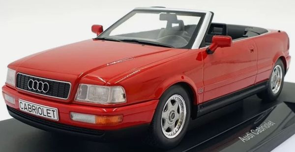 MOD18371 - AUDI 80 cabriolet 1991 Red - 1