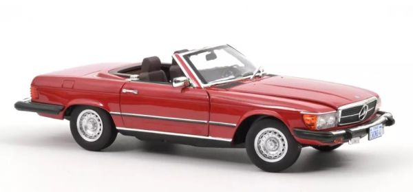 NOREV183729 - MERCEDES-BENZ 450 SL US version 1979 Red - 1