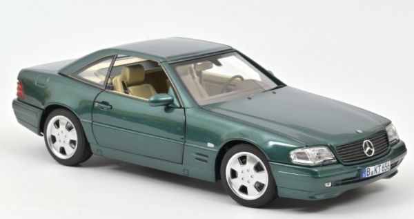 NOREV183753 - MERCEDES SL 500 1999 Green metallic - 1