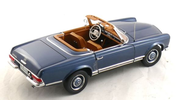 NOREV183767 - MERCEDES 230 SL 1963 metallic blue - 1