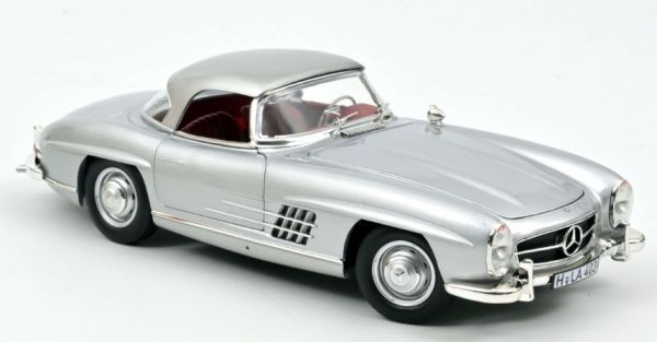 NOREV183890 - MERCEDES 300 SL Roadster 1957 Silver - 1