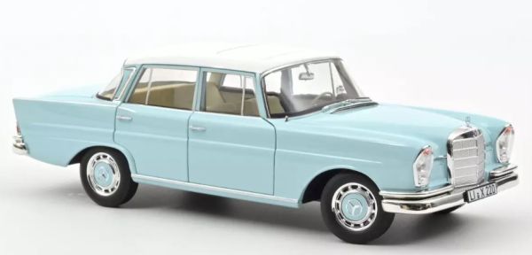 NOREV183920 - MERCEDES 220 S 1965 Light Blue - 1