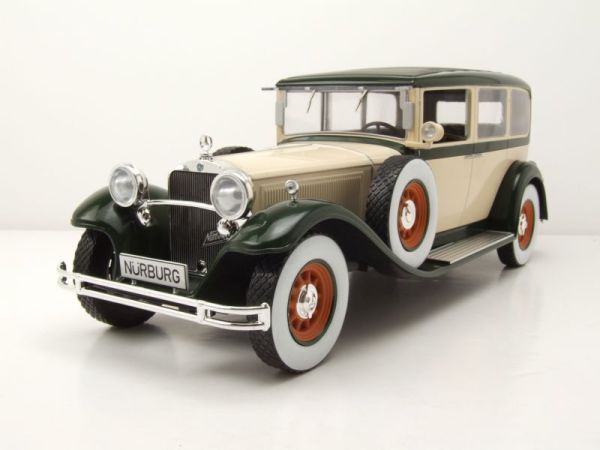 MOD18410 - MERCEDES 460/460 K W08 1928 Beige and dark green - 1