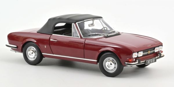 NOREV184818 - PEUGEOT 504 Cabriolet 1969 Andalusian Red - 1