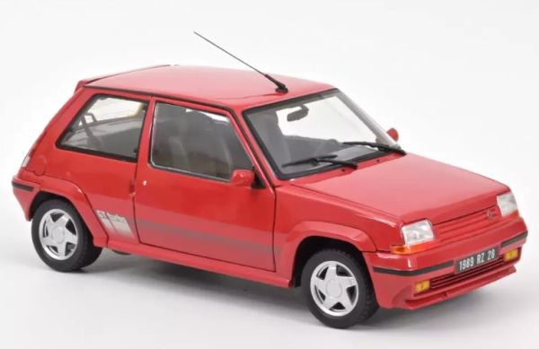 NOREV185216 - RENAULT Supercinq GT Turbo Red 1989 - 1