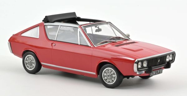 NOREV185371 - RENAULT 17 Gordini Convertible 1975 Red - 1