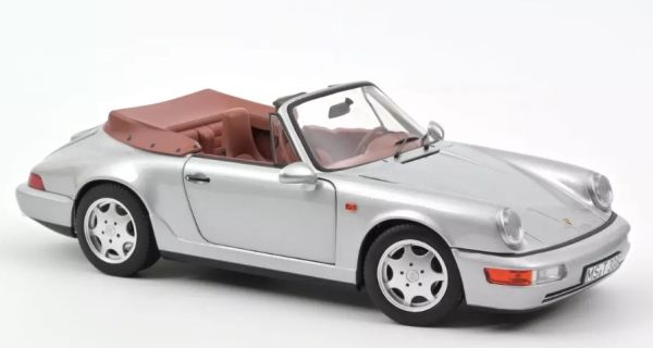 NOREV187330 - PORSCHE 911 Carrera 2 Cabriolet 1990 Silver - 1