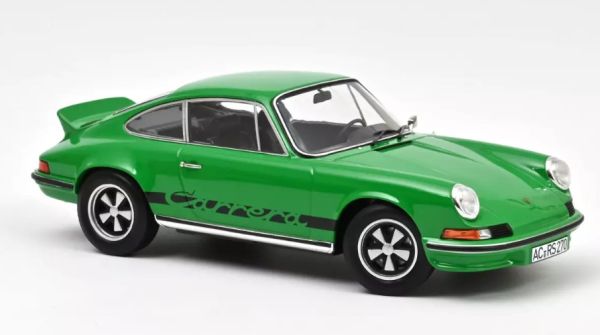 NOREV187680 - PORSCHE 911 RS 1973 Green with Black Deco - 1