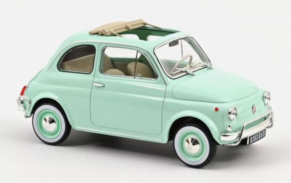 NOREV187777 - FIAT 500 L 1968 Pastel Blue - 1