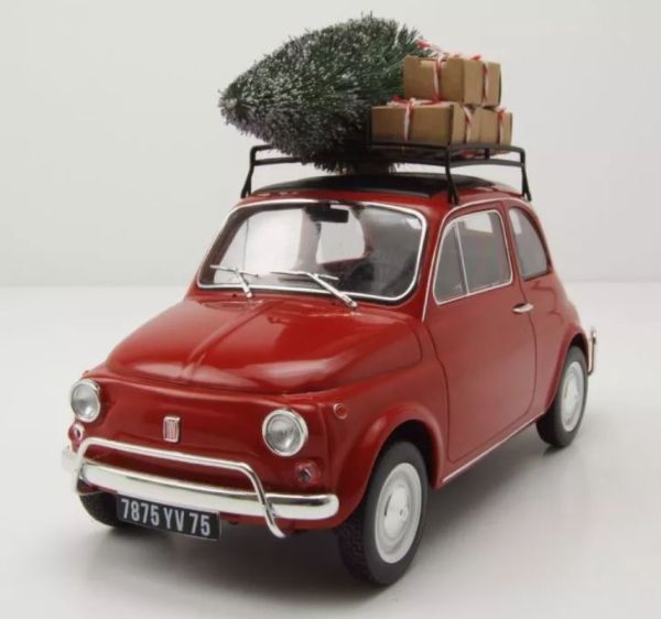 NOREV187779 - FIAT 500 L 1968 Christmas Red - 1