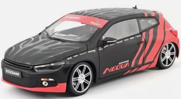 NOREV188498 - 2009 VOLKSWAGEN Scirocco CESAM PTRS Black and Red - 1