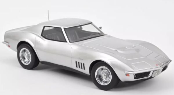 NOREV189032 - 1969 CHEVROLET Corvette Coupe metallic grey - 1