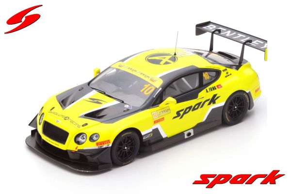 SPA18SA008 - BENTLEY Continental GT3 #10 5th GT Macau World Cup 2016 A.Fong - Limited 300 pieces - 1