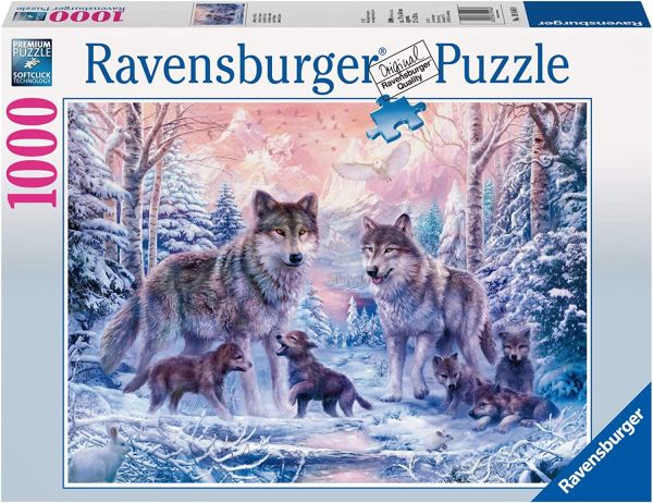 RAV191468 - 1000 Pieces Arctic Wolves Puzzle - 1