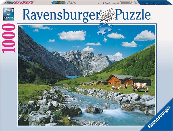 RAV192168 - Jigsaw puzzle 1000 pieces The Karwendel mountains in Austria - 1