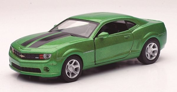 NEW50433L - 2011 CHEVROLET CAMARO SS Green Metallic with Black Stripes - 1