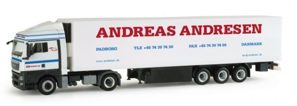 HER155410 - MAN TGX XLX 4x2 with 3 Axles refrigerated trailer A. ANDRESEN - 1