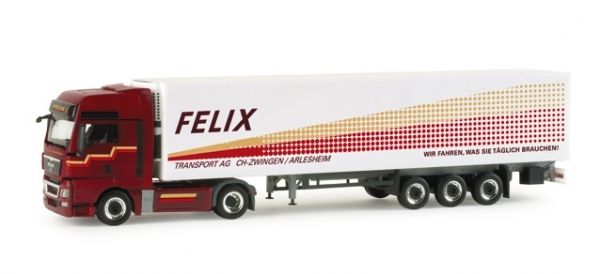 HER155694 - MAN TGX XXL 4x2 with 3 Axles FELIX refrigerated trailer - 1