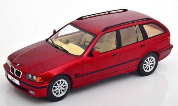 MOD18155 - BMW series 3 E36 Touring 1995 Matt dark red - 1