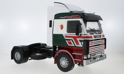 MOD18239 - SCANIA 143 Topline 4x2 1987 white green and red - 1