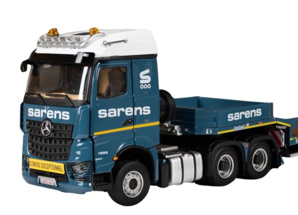 IMC20-1080 - MERCEDES-BENZ Arocs Streamline 6x4 with extendable platform 4-axle Nooteboom MCOS SARENS - 1