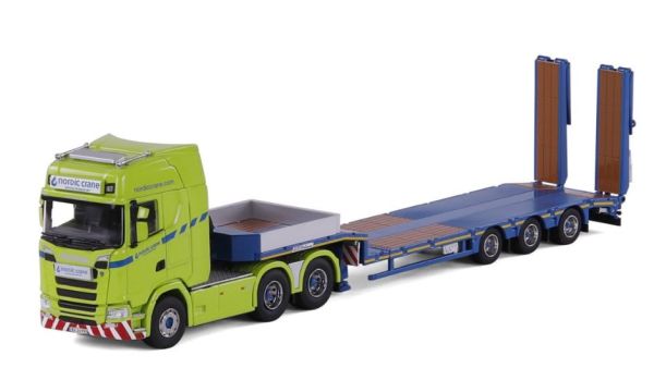 CAV20-1268 - SCANIA S Highline 6x4 with equipment carrier 3 Axles NORDIC Crane - 1