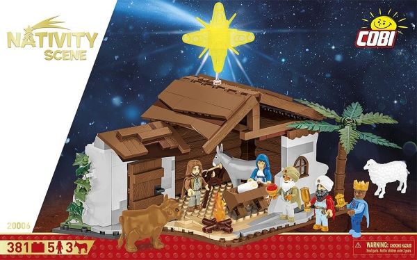 COB20006 - Christmas cot - 370 pieces - 1