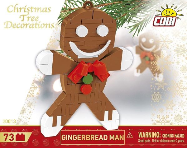 COB20013 - Tree decoration - Gingerbread man - 71 pieces - 1