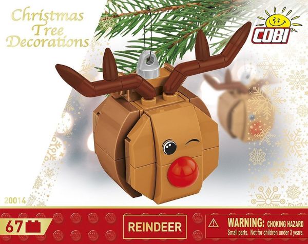 COB20014 - Tree decoration - Reindeer - 67 pieces - 1