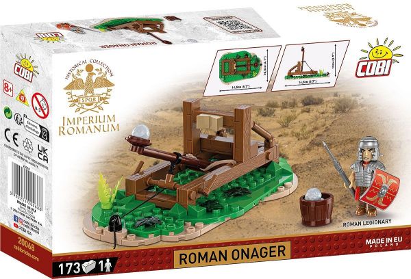 COB20068 - Catapult with Roman figurine - 173 pieces - 1